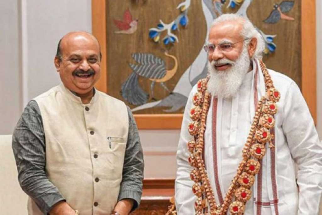 प्रधानमंत्री मोदी से मिले कर्नाटक के मुख्यमंत्री बोम्मई,कही ये बात