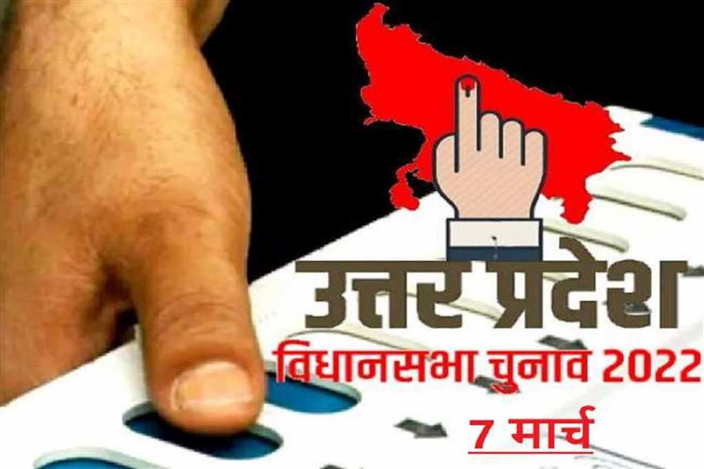 UP Election-2022: 7वां चरण, एक बजे तक 35.51 प्रतिशत हुआ मतदान