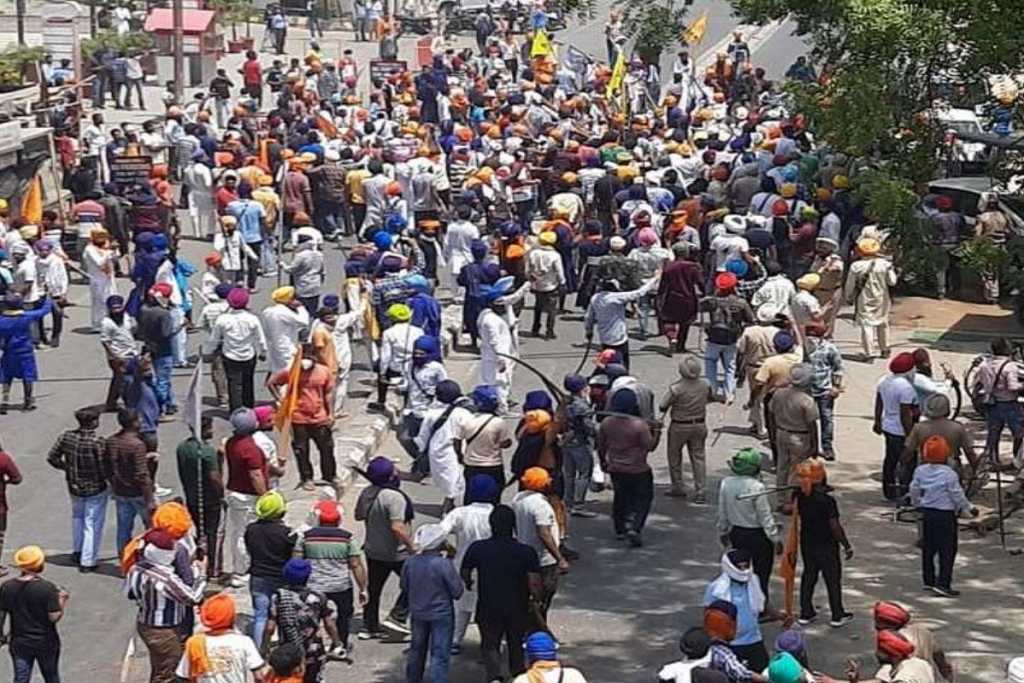 Patiala Violence: दो समुदायों में हिंसा, लगे खलिस्तान के नारे 