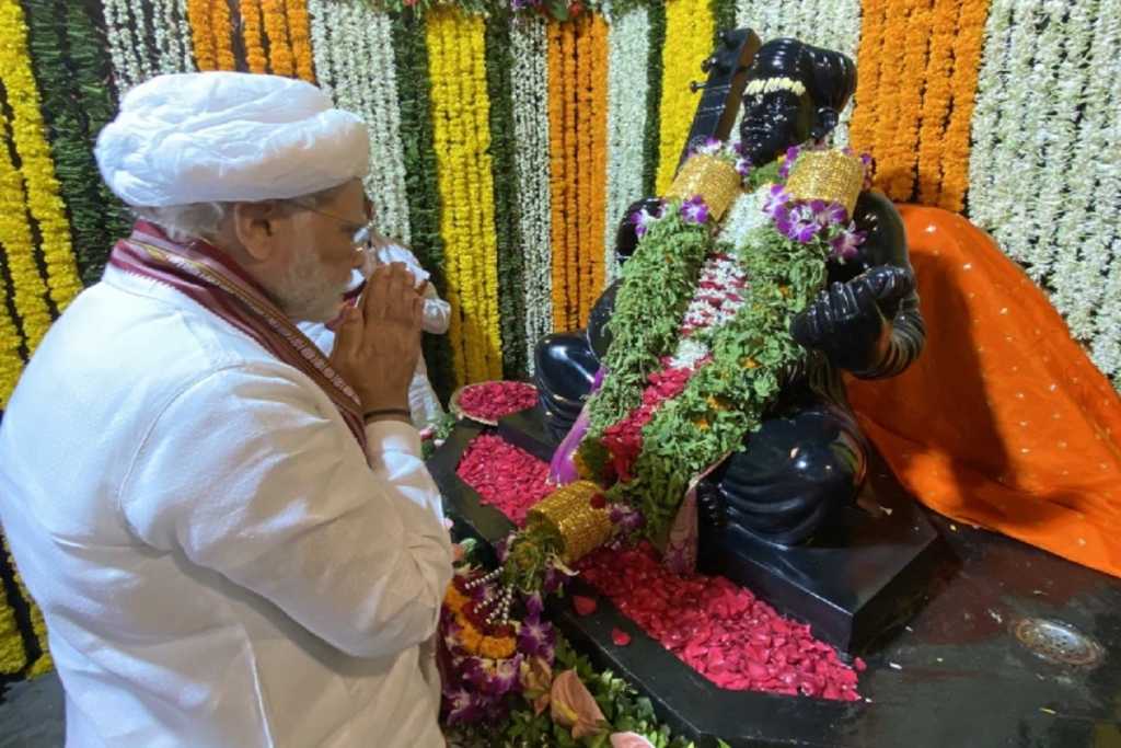 पीएम नरेंद्र मोदी ने संत तुकाराम महाराज मंदिर का किया उद्घाटन 