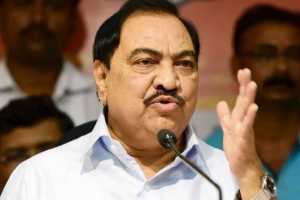 NCP leader Eknath Khadse