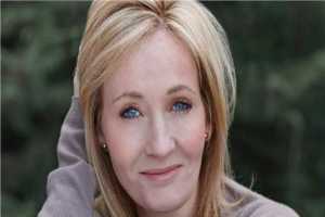 World famous author JK Rowling