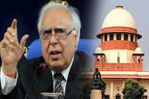 Senior Advocate Kapil Sibal