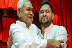 Nitish kumar and DCM tejasvi yadav