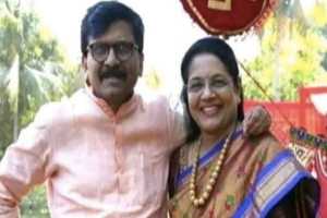 Sanjay Raut both Varsha Raut