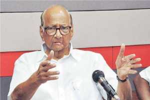 NCP Suprimo Sharad Pawar