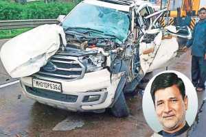 Vinayak mete Accident