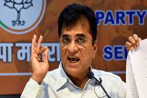 BJP Leader Kirit Somaiya