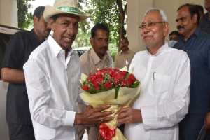 Nitish Kumar and K.Chandrashekhar Rao