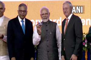 Narendra Modi and tata Airbus