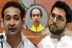 BJP Nitesh Rane and Aditya Thackeray