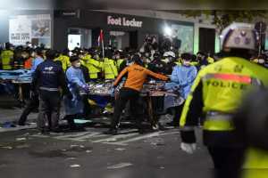 south korea halloween crowd surge