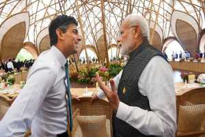 Rishi Sunak and Narendra Modi