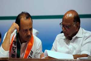 ncp-sharad pawar and Ajit pawar