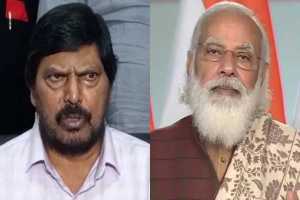 Ramdas Athawale and Narendra Modi