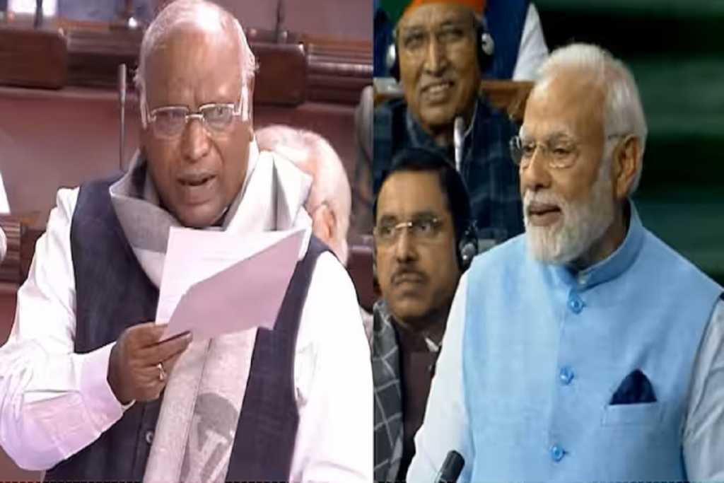 ​बजट सत्र: मोदी की प्लास्टिक जैकेट बनाम खड़गे का 56 हजार का मफलर​ !​