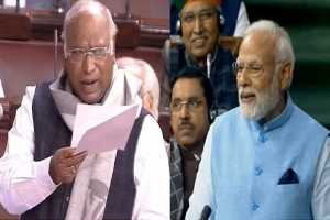 PM modi and Mallikarjun Kharge