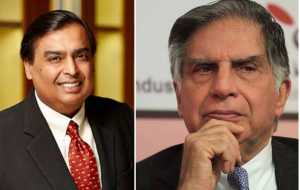 Ratan tata mukesh ambani