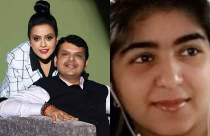 amruta fadnavis, aniksha,dcm devendra fadnavis,