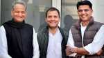 ashok gehlot, rahul gandhi sachin pilot