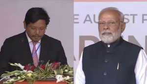 meghalaya, conrad sangma, pm modi,