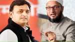 Akhilesh Yadav Asduddin Owaisi