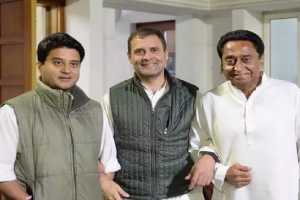 Jyotiraditya Scindia Kamlnath Rahul Gandhi