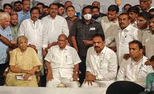 Sharad Pawar ajit Pawar Pratibha Pawar Jayant Patil