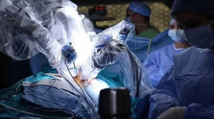 robotic surgery to remove neck tumor