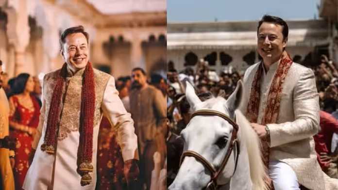 AI Gave Elon Musk a Desi Look In Sherwani