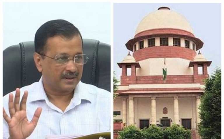 arvind kejriwal reached supreme court against ordinance