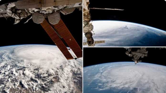 cyclone biporjoy how is visible from space