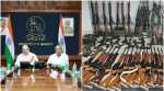 manipur violence at amit shah's appeals peoples surrendered 140 weapons