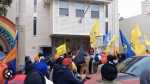 khalistanis set fire to indian consulate in san francisco us