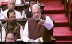 home minister amit shah said there was never a fight in congress bjp govt and jibe arvind kejriwal bungalow