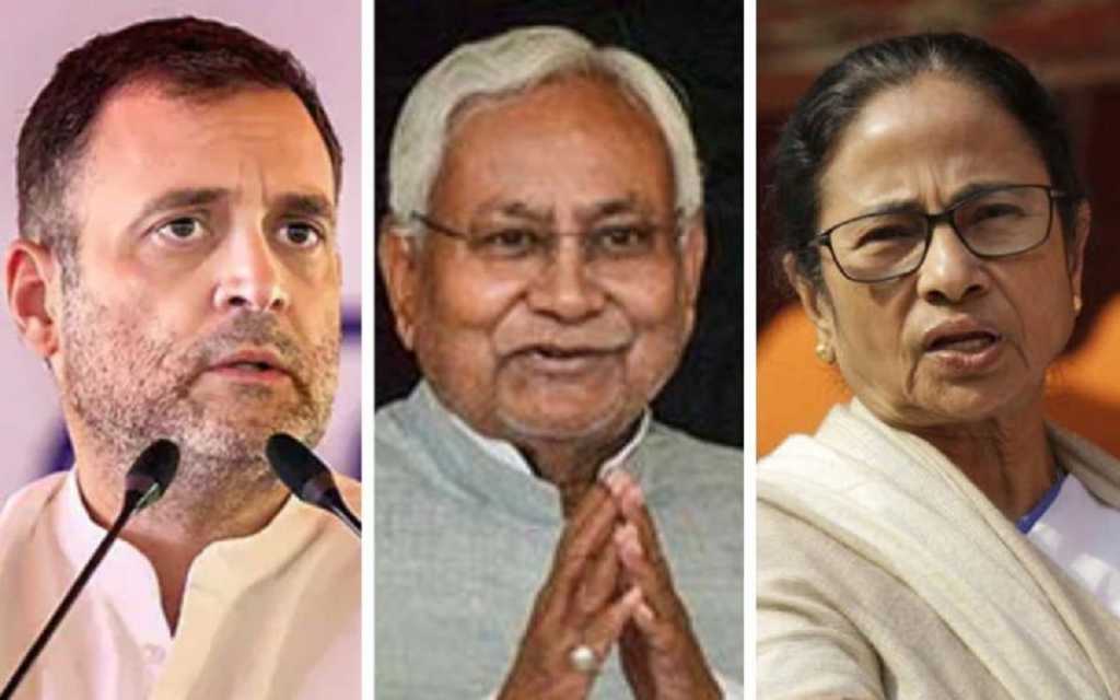 lok sabha election 2024 rahul gandhi modi surname defamation case, mamata banerjee's poster in kolkata nitish kumar uttar pradesh phulpur lok sabha seat