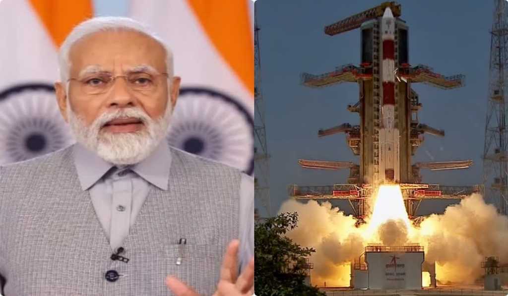 pm modi congratulated isro scintists on aditya l1 launching