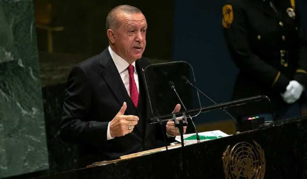 un assembly turkey president erdogan rising kashmir issue