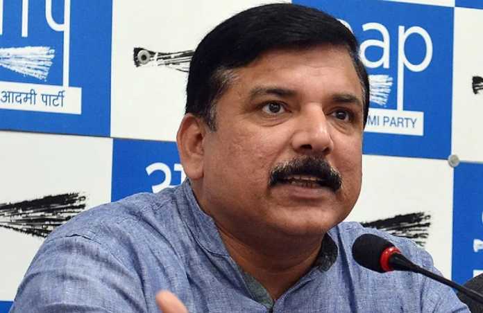 delhi liquor policy scam case aam aadmi party leader sanjay singh ed raid at home