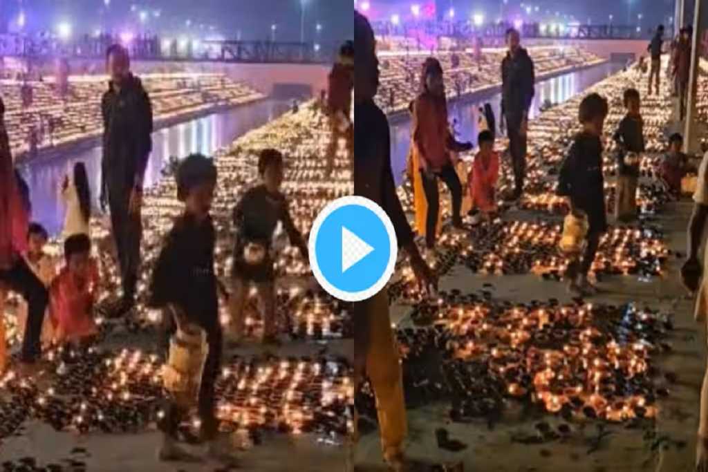 अयोध्या में दीपोत्सव का ‘ये’ वीडियो, अखिलेश यादव का इमोशनल पोस्ट​!