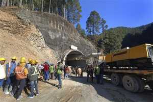 drilling from top of the mountain rescue operation to save 41 laborers in uttarkashi uttarakhand