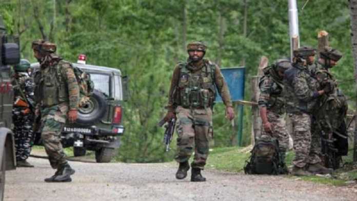 five terrorists killed in jammu kashmir kulgam area in encounter