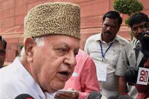 jammu kashmir national conference chief farooq abdullah said our fate will also be like gaza