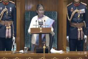 President-Droupadi-Murmu-address-in-Parliament