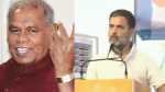 congress leader rahul gandhi talks jitan ram manjhi on phone