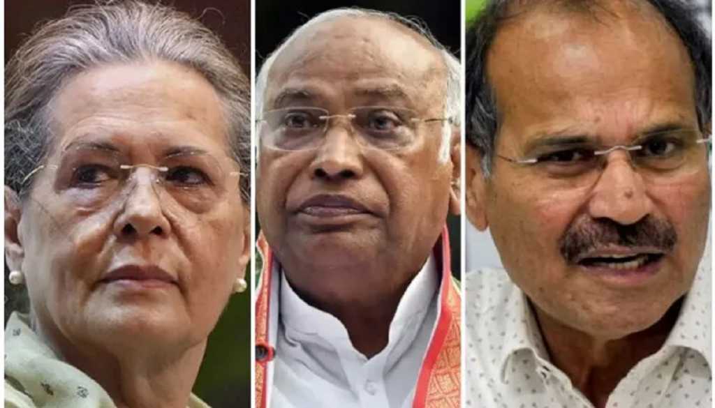 congress rejected the invitation of ram mandir ceremony sonia gandhi kharage and adhir ranjan will not go to ayodhya on january 22