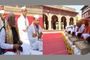 pm narendra modi started 11 days special ritual from kalaram temple in nasihk continue till ramlala consecrtion