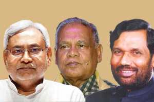 u turn list of bihar politician  nitish kumar ram vilas paswan jitan ram manjhi    