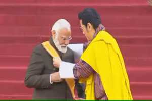 PM-Modi-Received-Bhutan-Highest-Civilian-Award