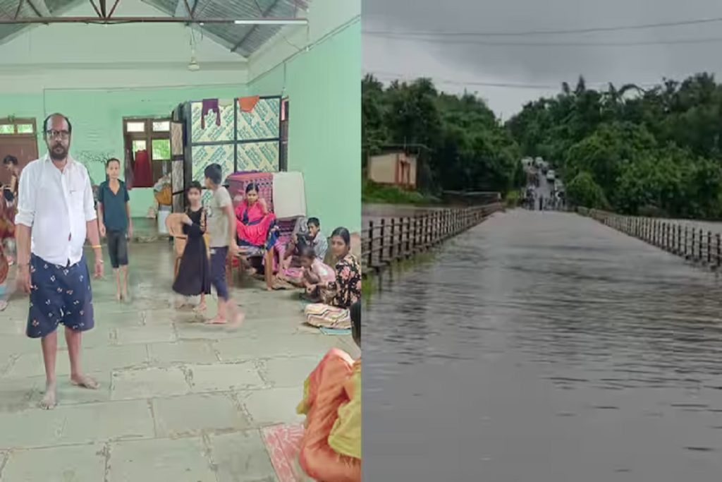 कोंकण में भारी बारिश, नदियों का जलस्तर बढ़ा; रायगढ़-रत्नागिरी रेड अलर्ट, प्रशासन अलर्ट!